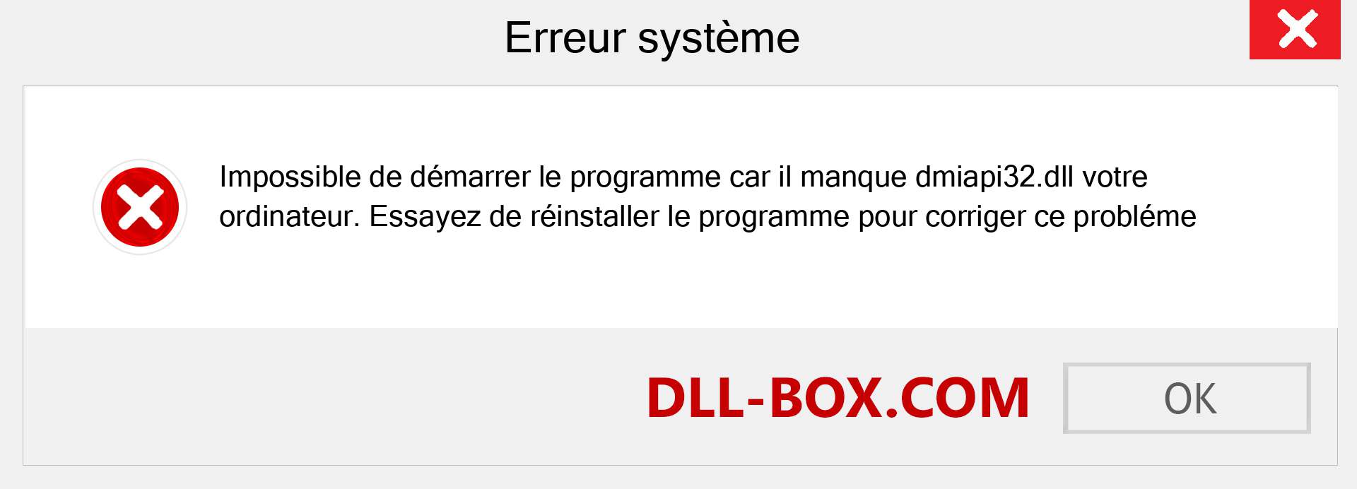 Le fichier dmiapi32.dll est manquant ?. Télécharger pour Windows 7, 8, 10 - Correction de l'erreur manquante dmiapi32 dll sur Windows, photos, images